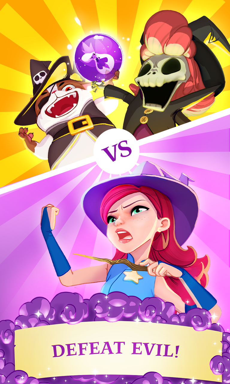 Bubble Witch 3 Saga mod apk screenshot 3
