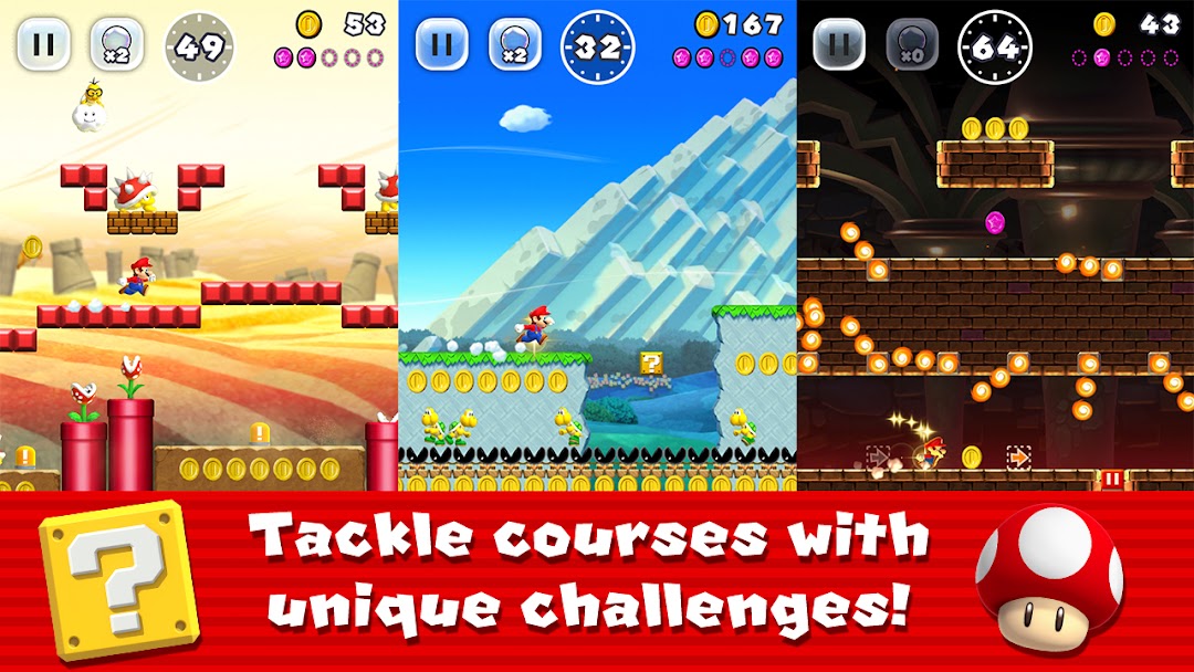 Super Mario Run mod apk screenshot 1