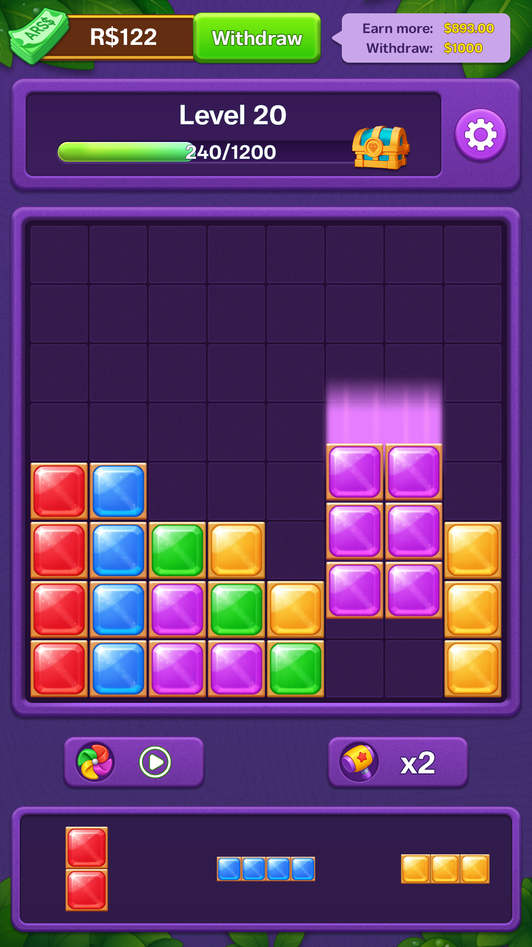 Block Blast mod apk screenshot 2