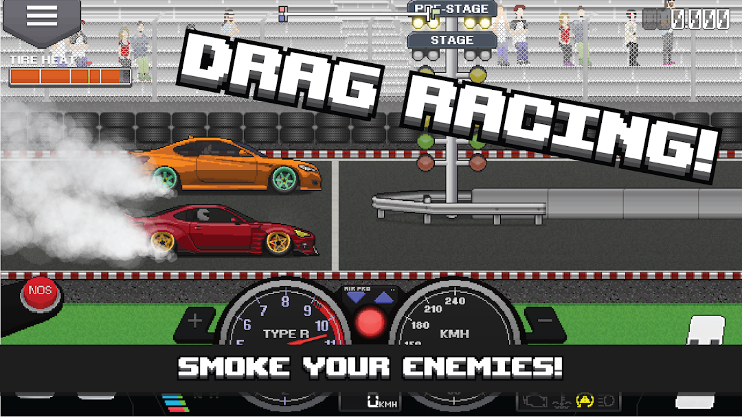 Pixel Car Racer mod apk screenshot 1
