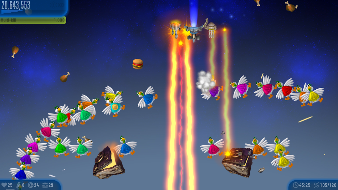 Chicken Invaders 5 mod apk screenshot 4