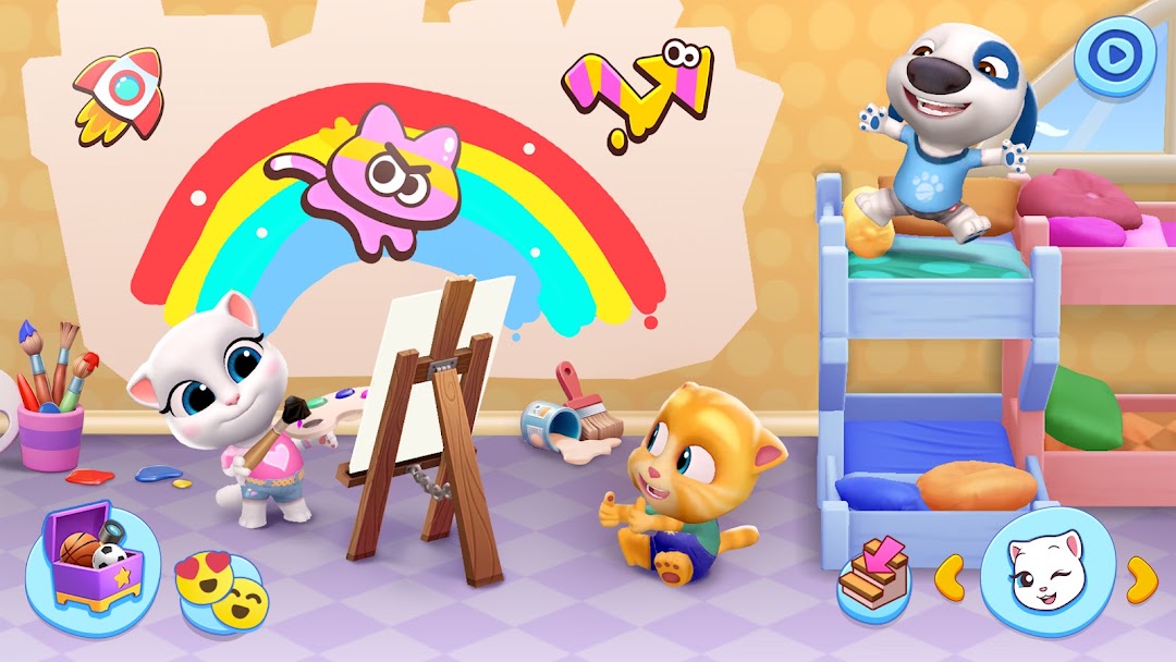 My Talking Tom Friends mod apk screenshot 3