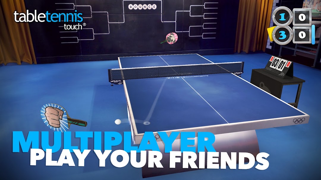 Table Tennis Touch mod apk screenshot 4