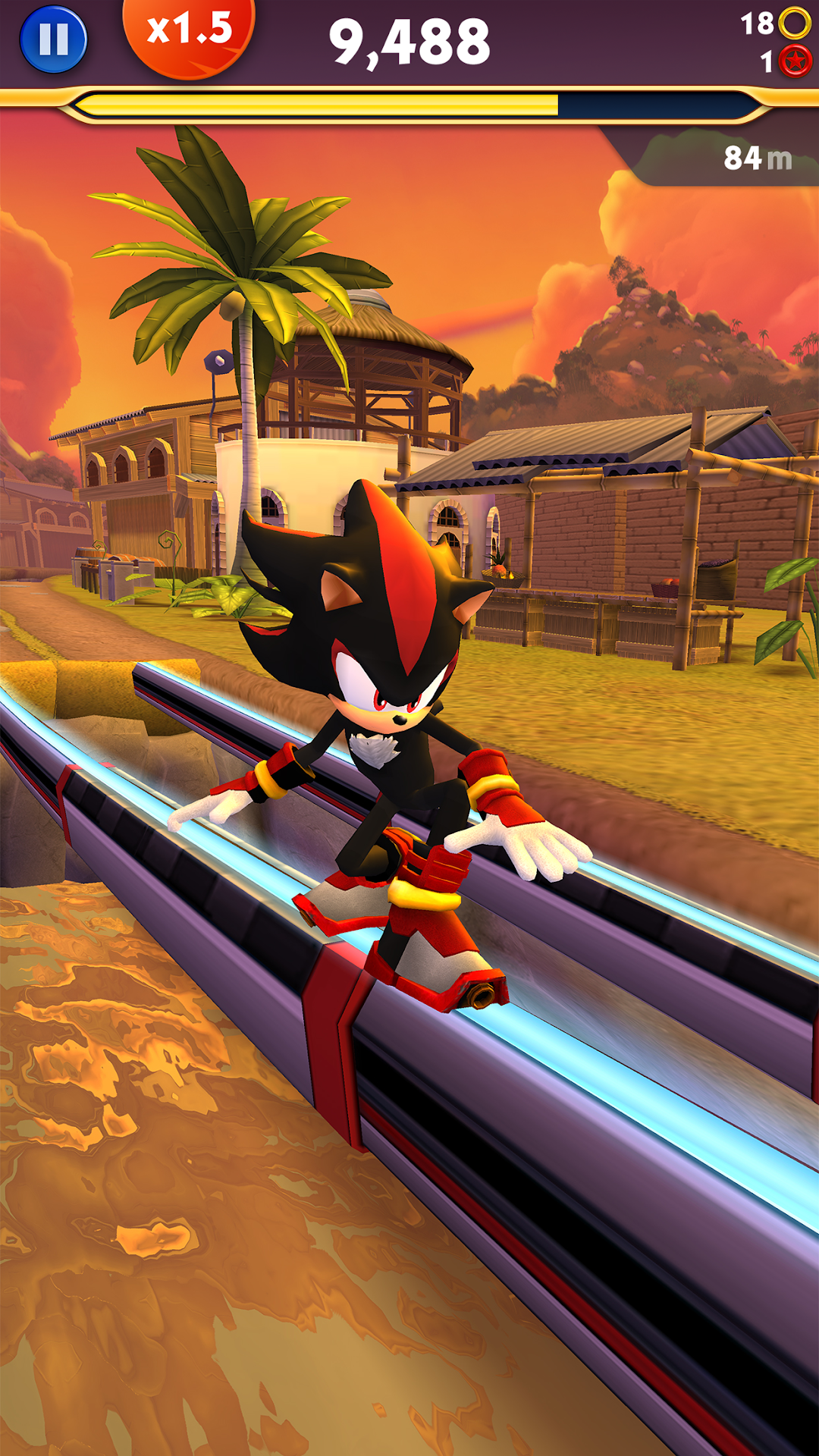Sonic Boom Dash mod apk screenshot 2