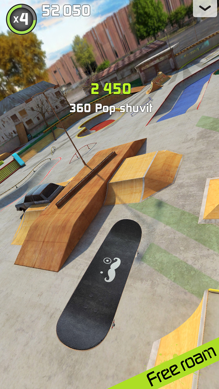 Touchgrind Skate 2 mod apk screenshot 2