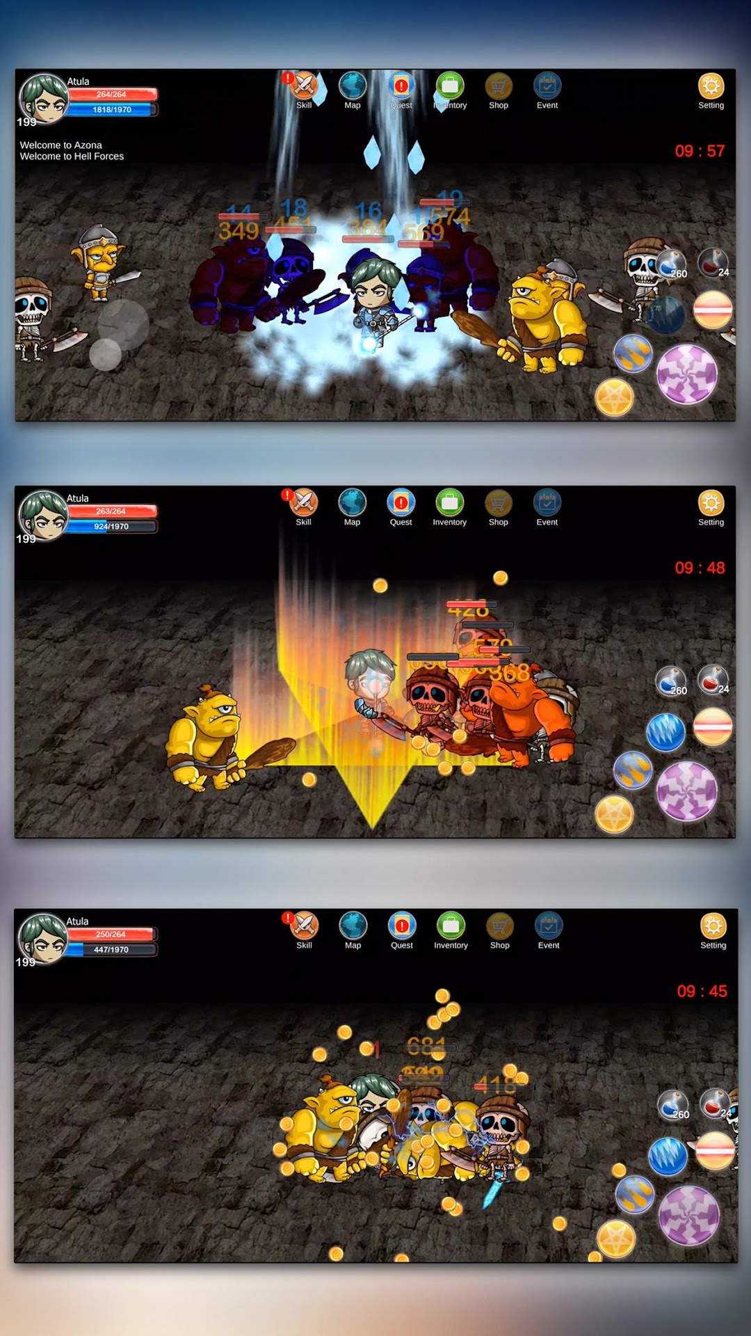 Hero Age - RPG classic mod apk screenshot 1