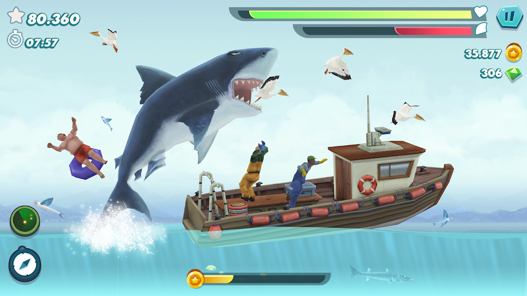 Hungry Shark Evolution mod apk screenshot 5