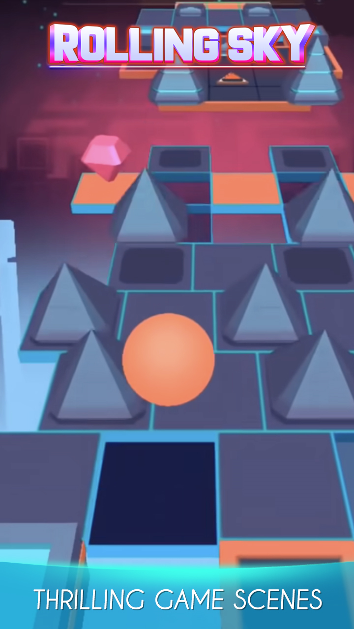 Rolling Sky mod apk screenshot 1