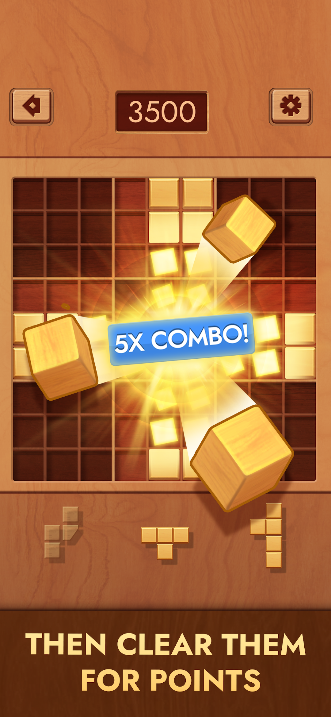 Woodoku - Wood Block Puzzle mod apk screenshot 2