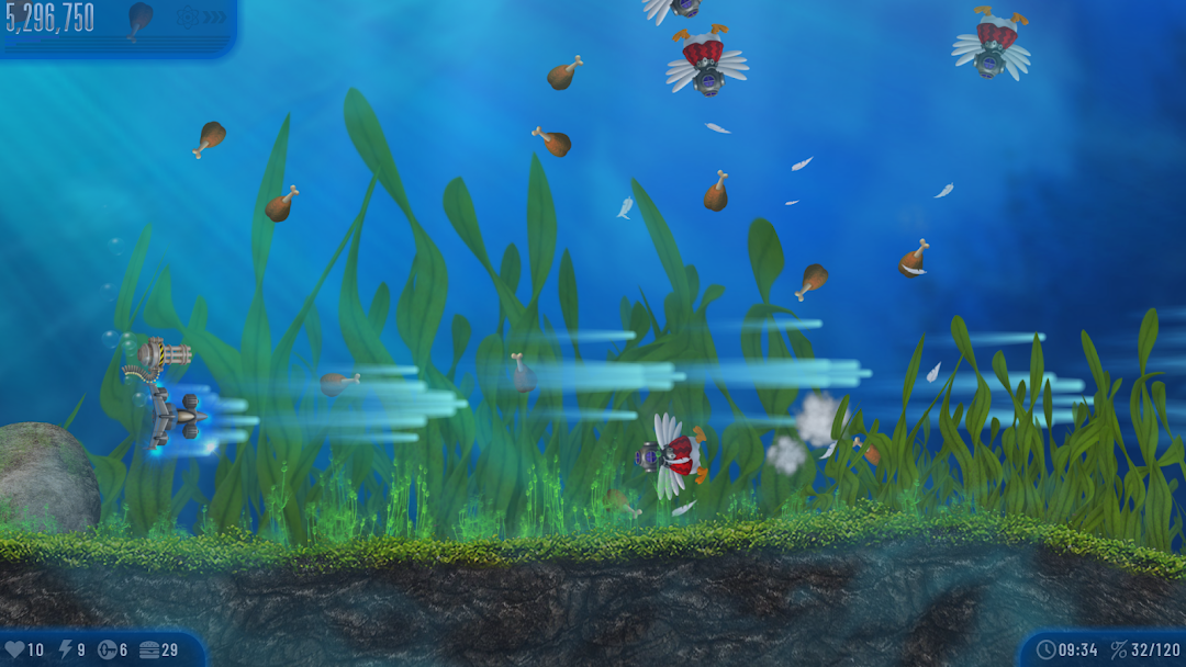 Chicken Invaders 5 mod apk screenshot 3
