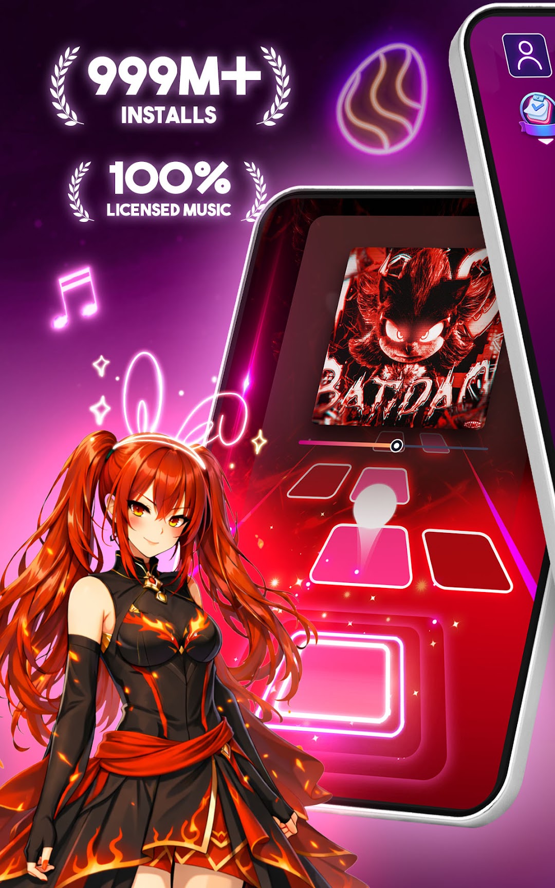 Tiles Hop Music & Ball Game mod apk screenshot 5