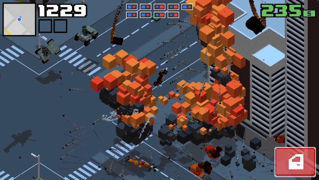 Smashy Road: Wanted 2 mod apk screenshot 3