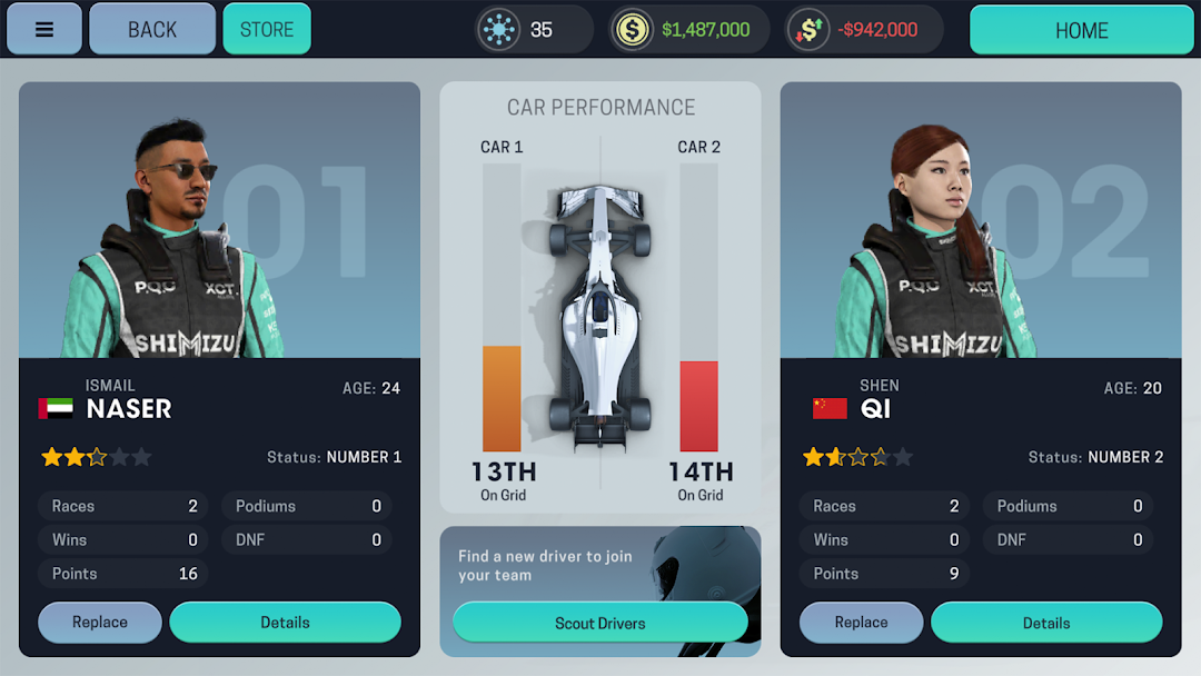 Motorsport Manager Mobile 3 mod apk screenshot 5