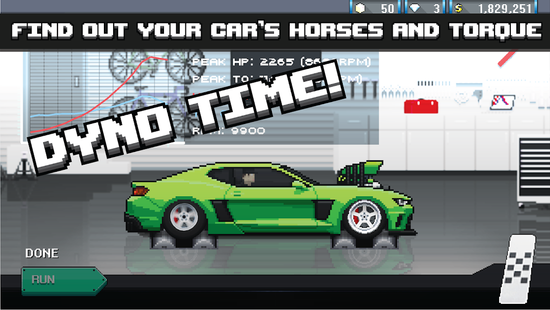 Pixel Car Racer mod apk screenshot 3