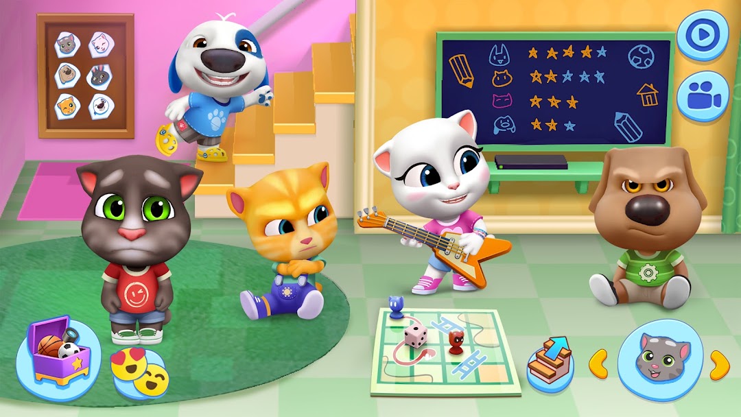 My Talking Tom Friends mod apk screenshot 5