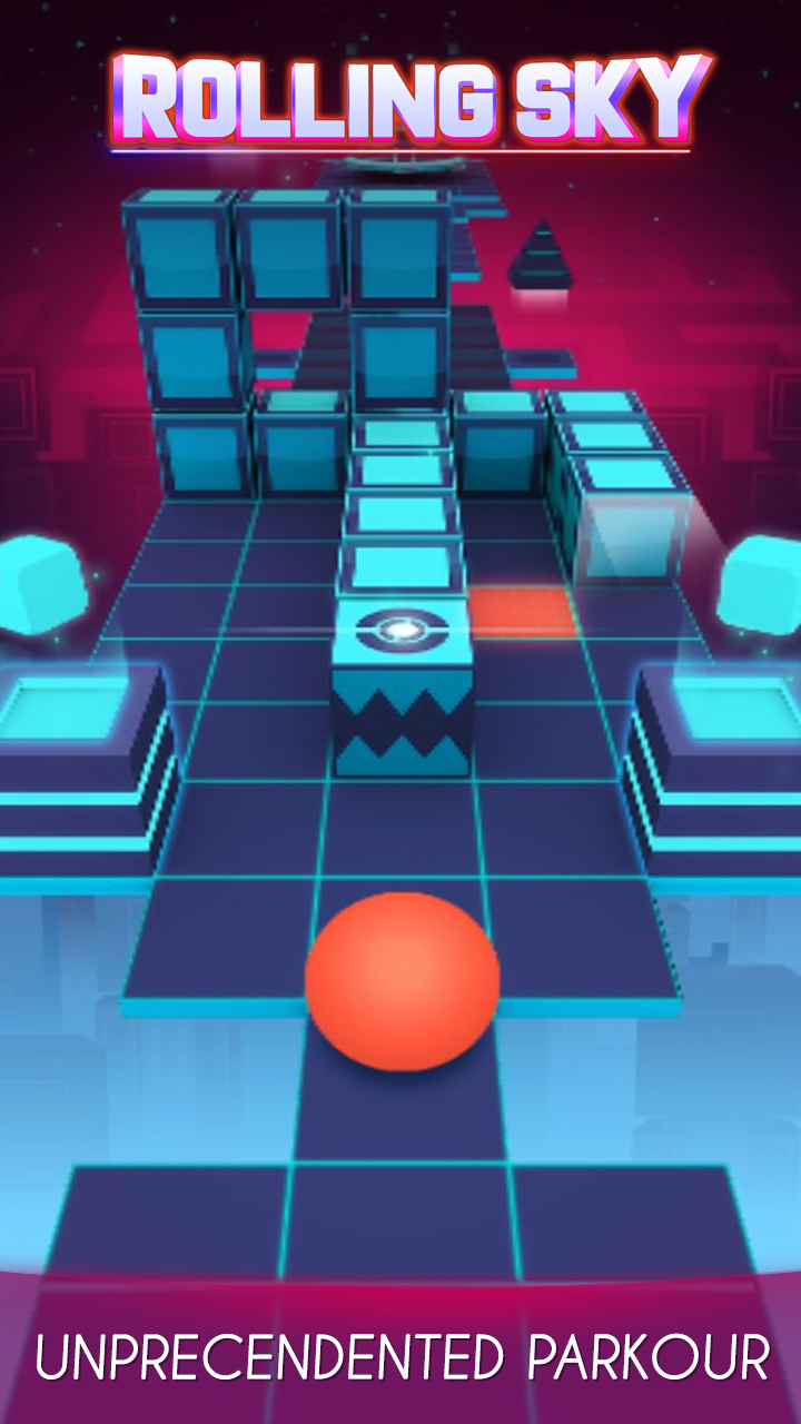 Rolling Sky mod apk screenshot 3