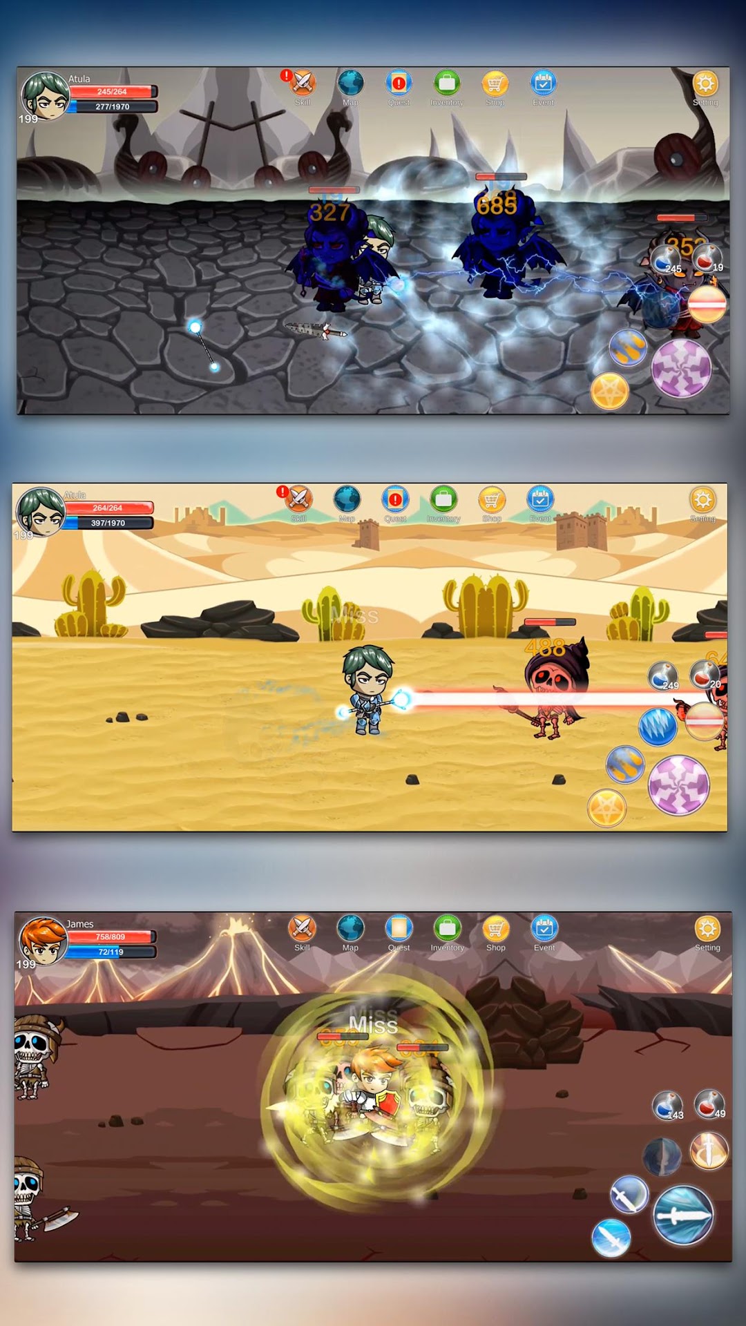 Hero Age - RPG classic mod apk screenshot 2