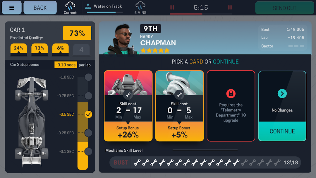 Motorsport Manager Mobile 3 mod apk screenshot 4