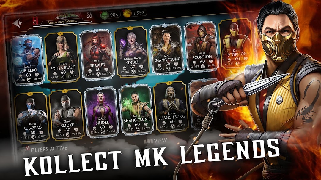 Mortal Kombat mod apk screenshot 1