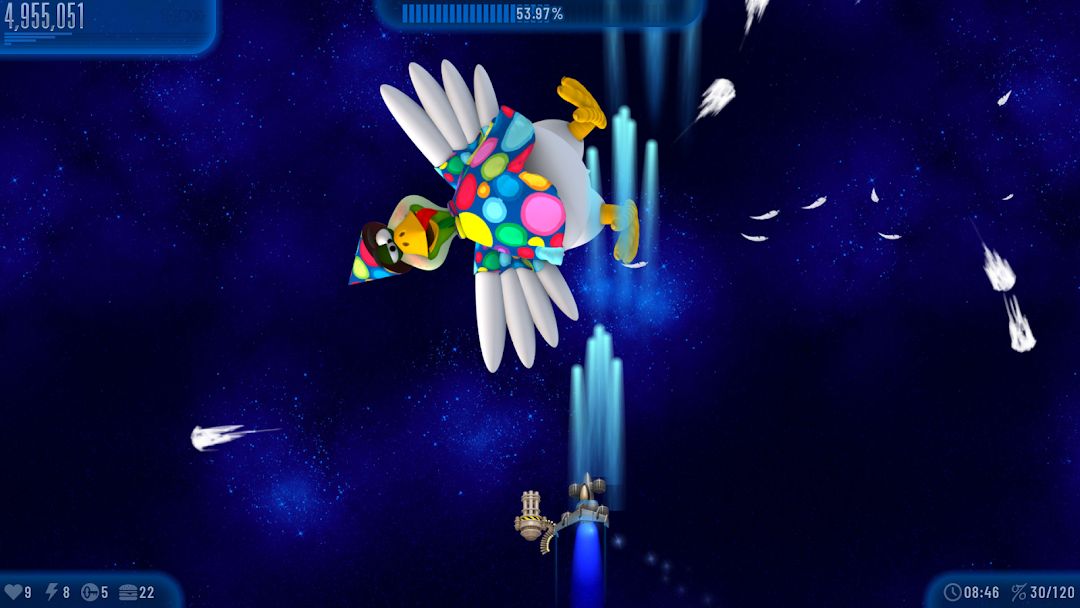 Chicken Invaders 5 mod apk screenshot 1
