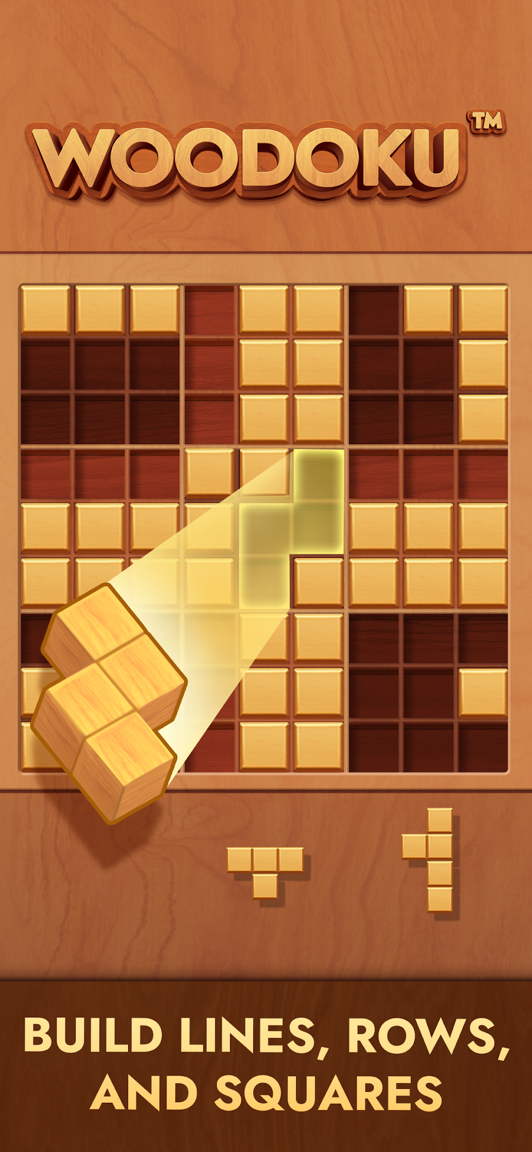 Woodoku - Wood Block Puzzle mod apk screenshot 1