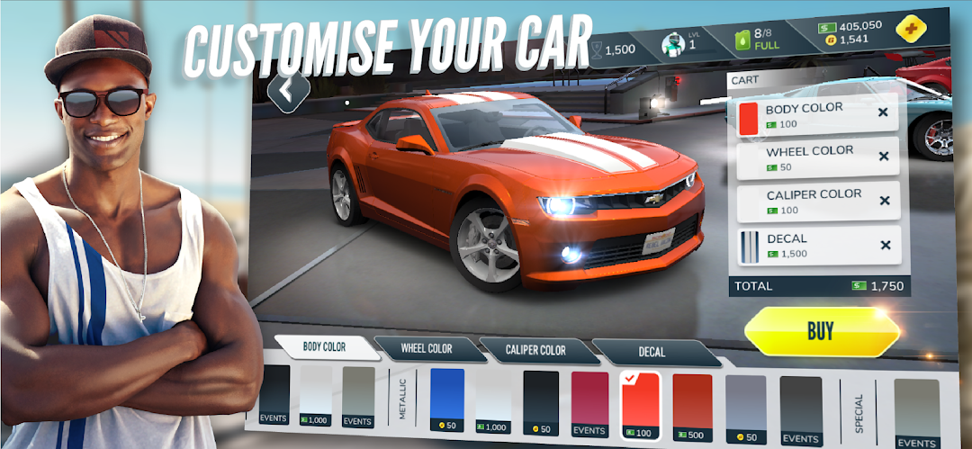Rebel Racing mod apk screenshot 5