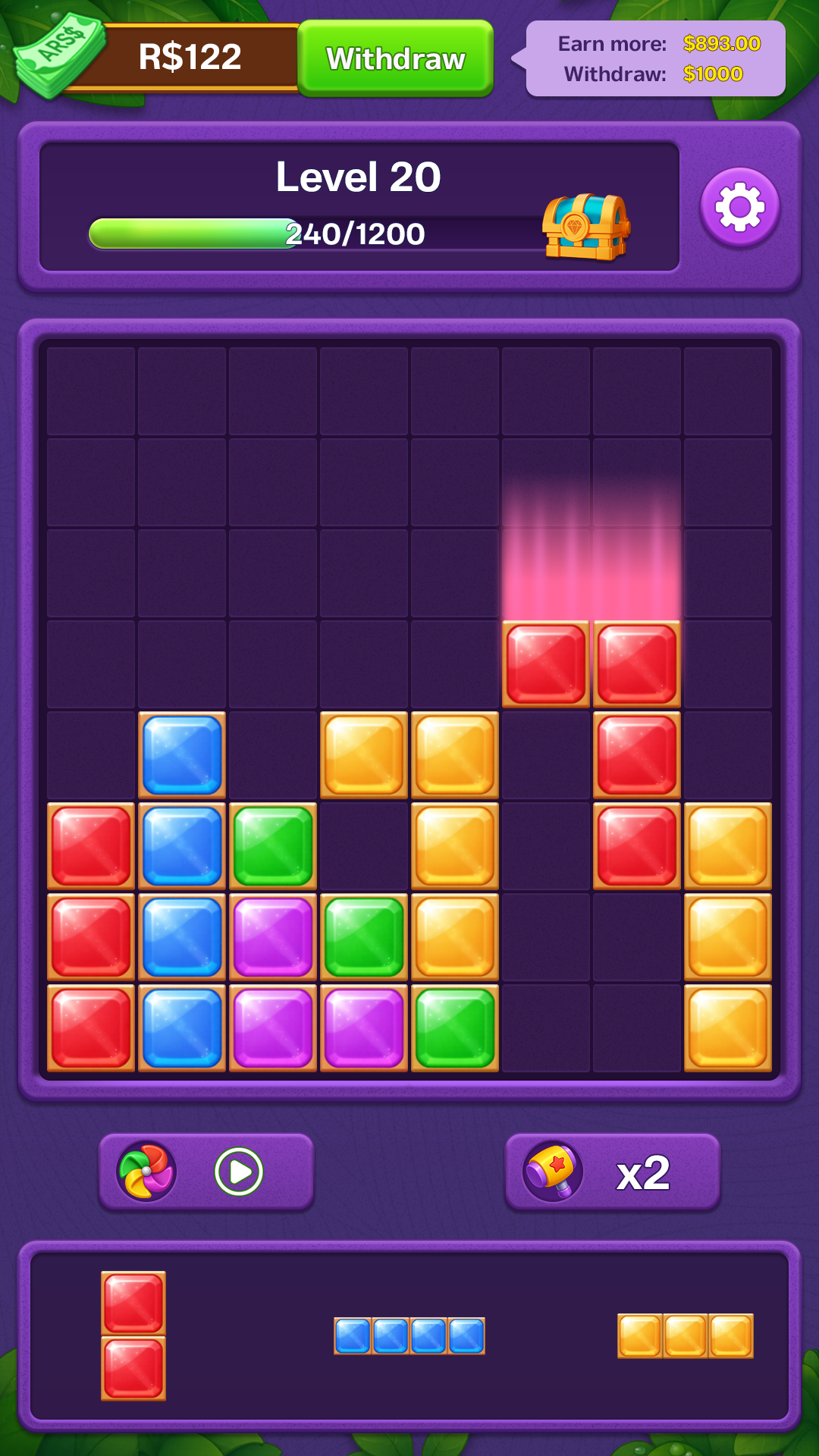 Block Blast mod apk screenshot 4