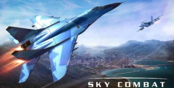 Sky Combat MOD APK 8.0 Unlimited Full Ammo, Fuel image