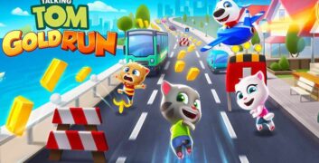 Talking Tom Gold Run 7.5.1.7020 MOD APK Unlimited Full Money image