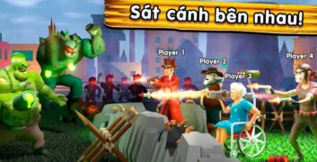 Two Guys & Zombies 3D MOD APK 0.813 Unlimited Full Money, GOD MODE, All Unlocked image