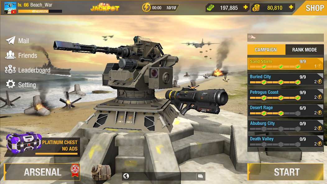 Chơi game World War: Fight For Freedom MOD APK – Vượt qua thử thách chiến tranh