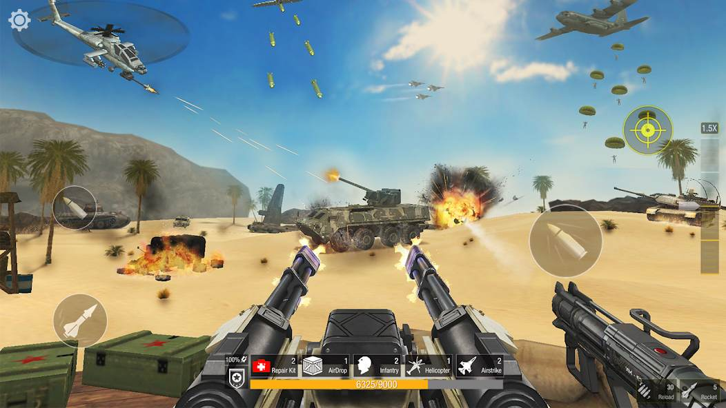 Cách tải và cài đặt World War: Fight For Freedom MOD APK