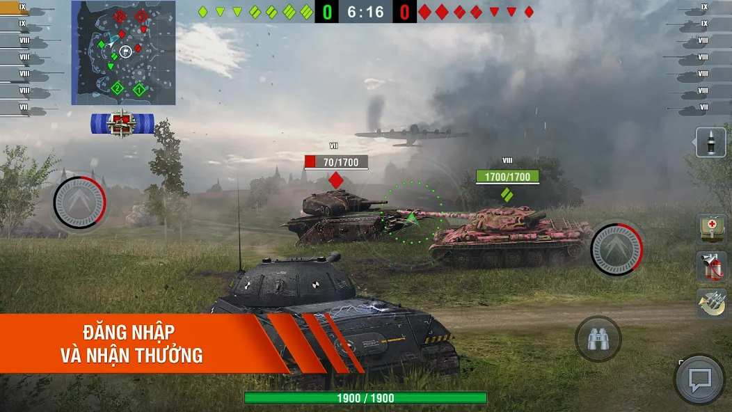 Tính Năng Nổi Bật Của Bản World of Tanks Blitz MOD