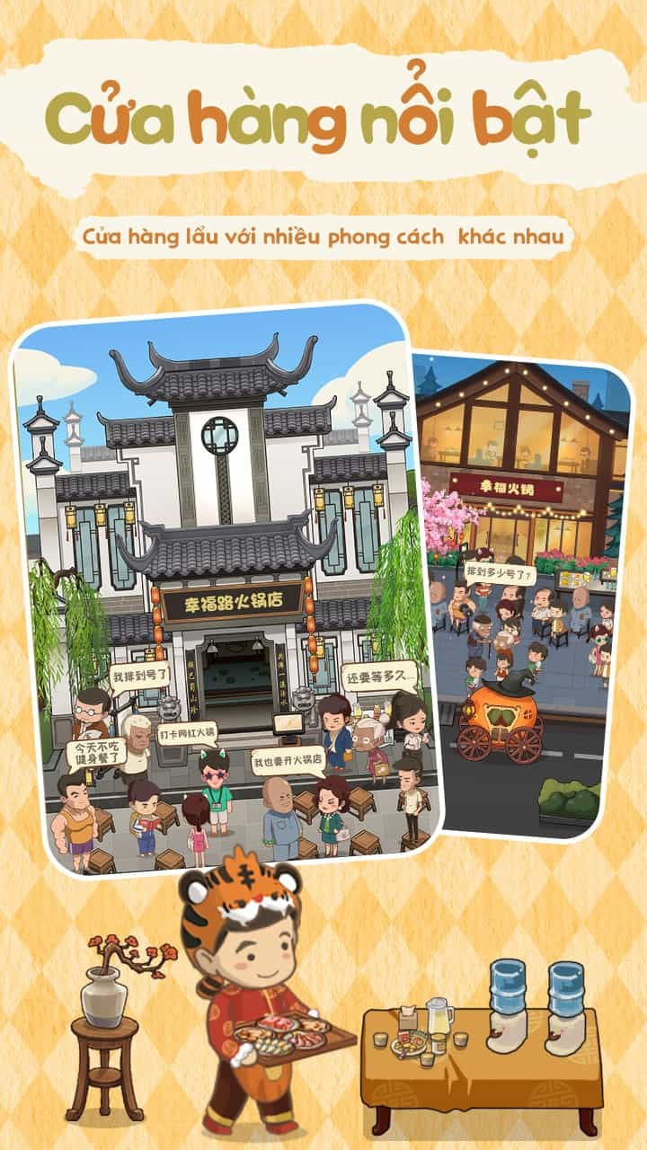 Important notes before playing Happy Street Hotpot Shop MOD APK