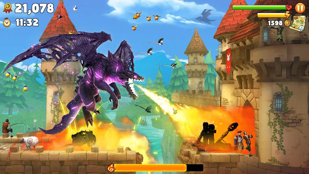 Hungry Dragon MOD APK có gì hot?