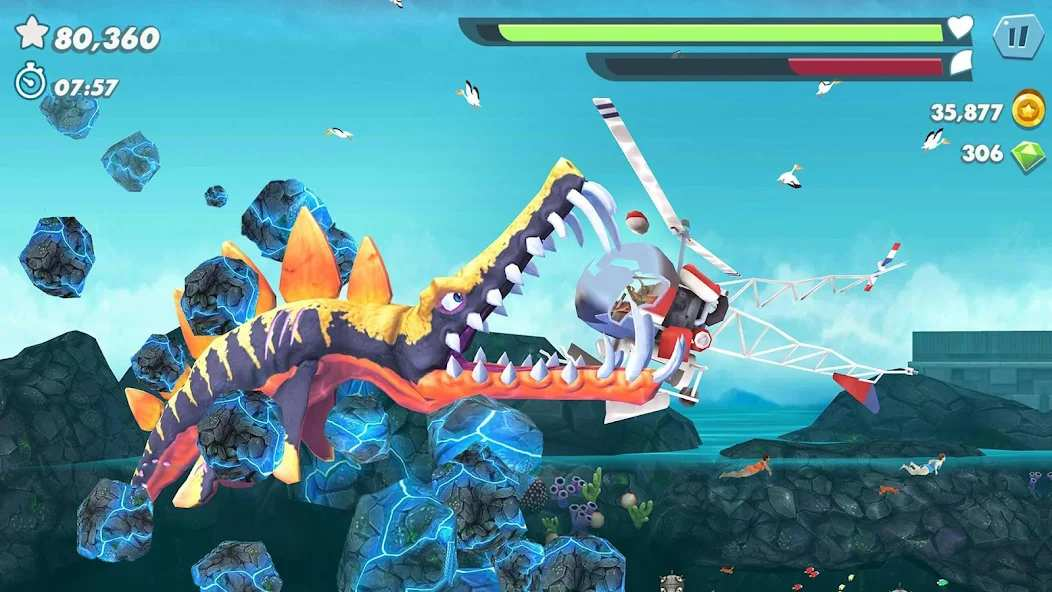 Hướng Dẫn Tải Và Cài Đặt Hungry Shark Evolution MOD APK