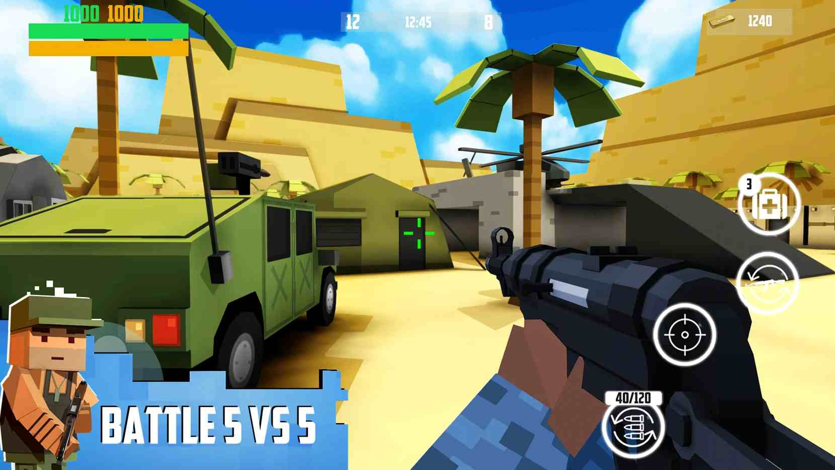 Block Gun: FPS PvP War Là Gì?