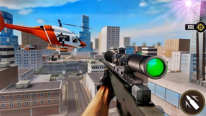 Tính năng của bản hack Sniper 3D Assassin mod apk