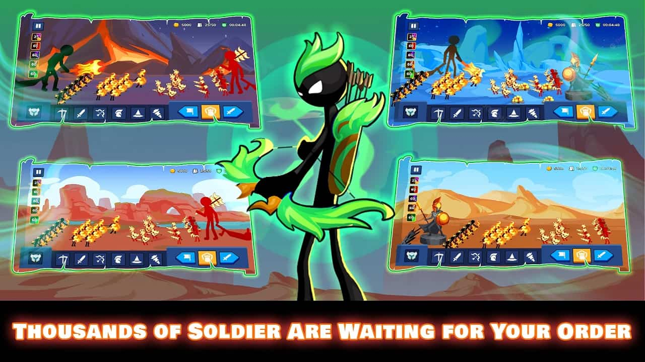 Top Features In Stick War – Stickman Battle MOD APK