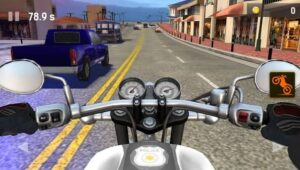game Moto Rider GO Highway Traffic mod apk