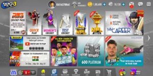 game World Cricket Championship 3 mod apk