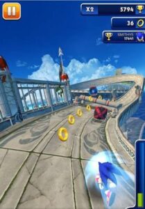 tai game Sonic Dash mod apk1